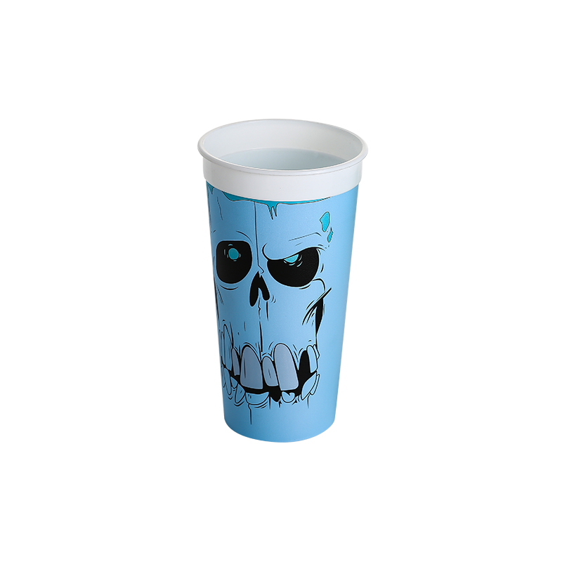 20oz/600ml in-mold labeling large capacity PP plastic coffee cups