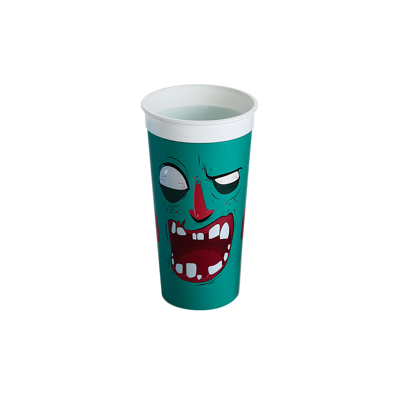 20oz/600ml in-mold labeling large capacity PP plastic coffee cups