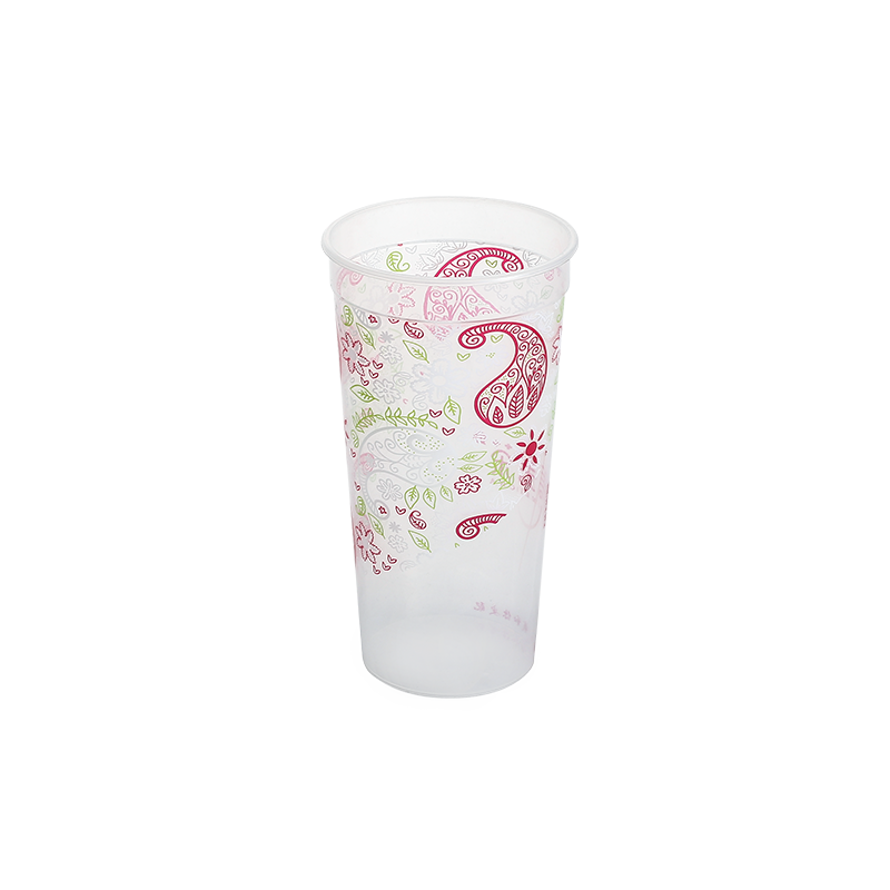 20oz/600ml in-mold labeling large capacity PP plastic coffee cups