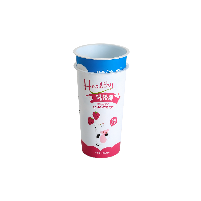9oz/280ml PP plastic bubble boba tea cups can be customized pattern