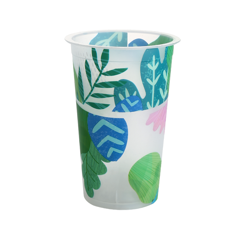 10oz/320ml environmentally friendly and durable PP plastic bubble boba tea cups