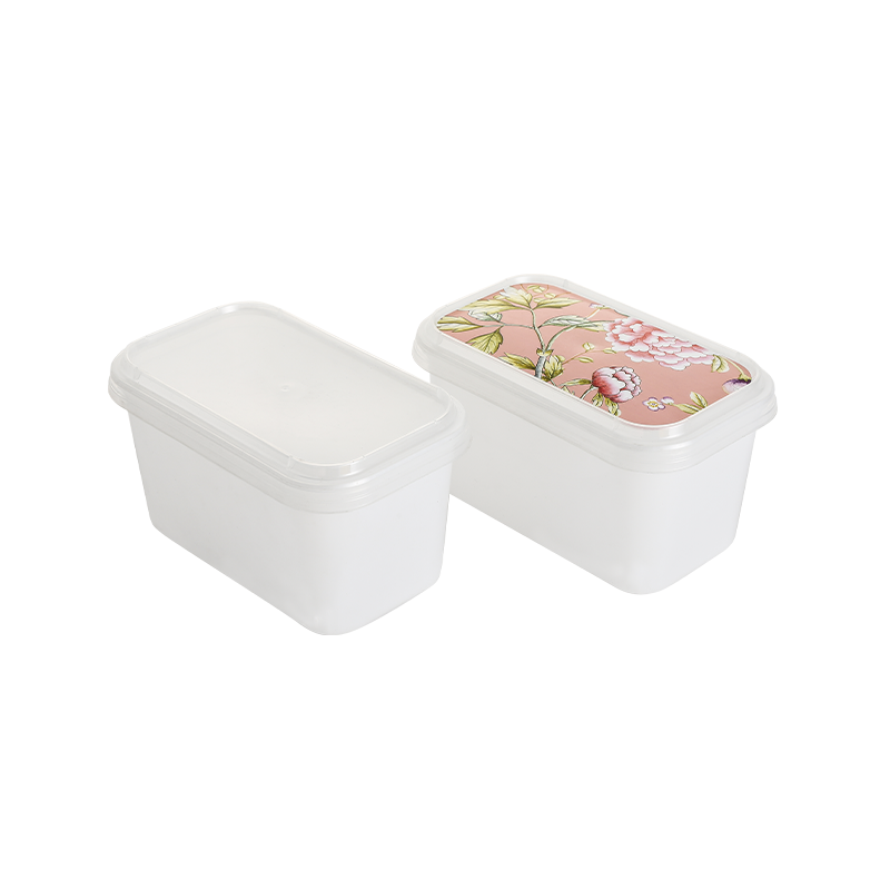50oz/1.5L any pattern wide mouth PP plastic cookie box
