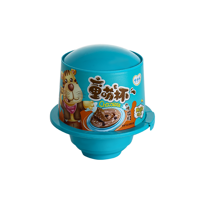 1oz/40ml top round bottom cone children's PP plastic chocolate cups